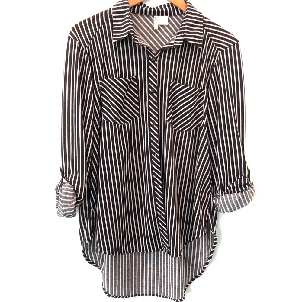 Strip Blouse - Picture 4 of 5